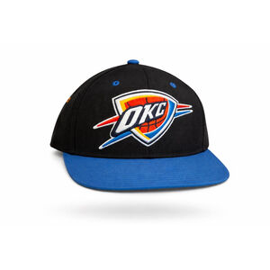 Mitchell & Ness Oklahoma City Thunder Snapback Hat Black/Blue #0 Westbrook 2014